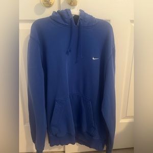 Blue Men’s Nike hoodie! Size Large!